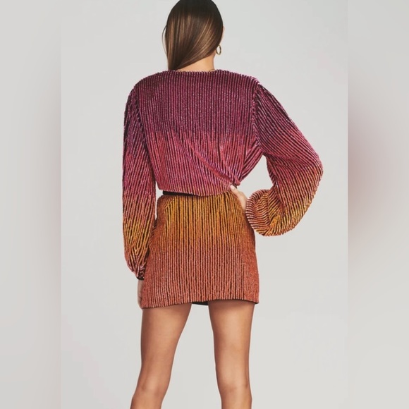 NWT- Retrofete GABRIELLE SEQUIN OMBRE
ROBE Dress, XS - SOLD OUT - Picture 2 of 7